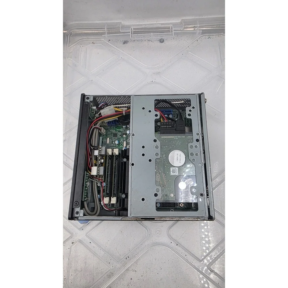 small all-in-one computer, as pictured, no power supply. Not tested. As is.